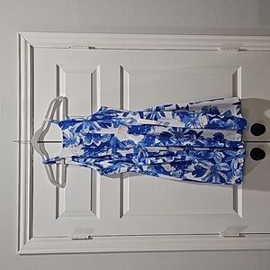 Vince Camuto floral strappy dress